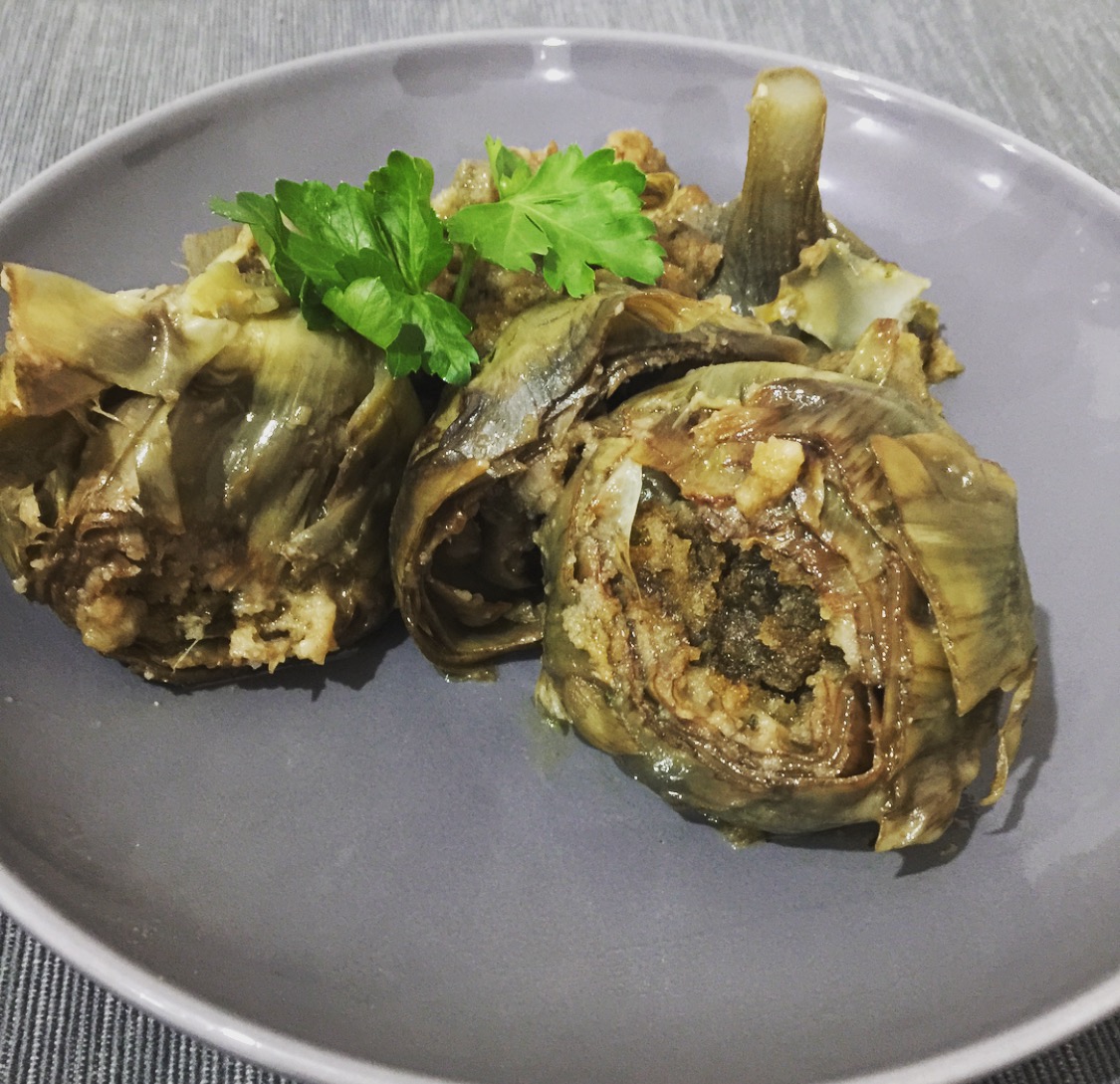 Carciofi alla romana Tabata's Cooking