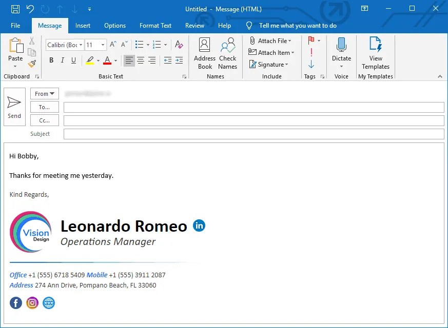 Outlook Rich Text Vs Html