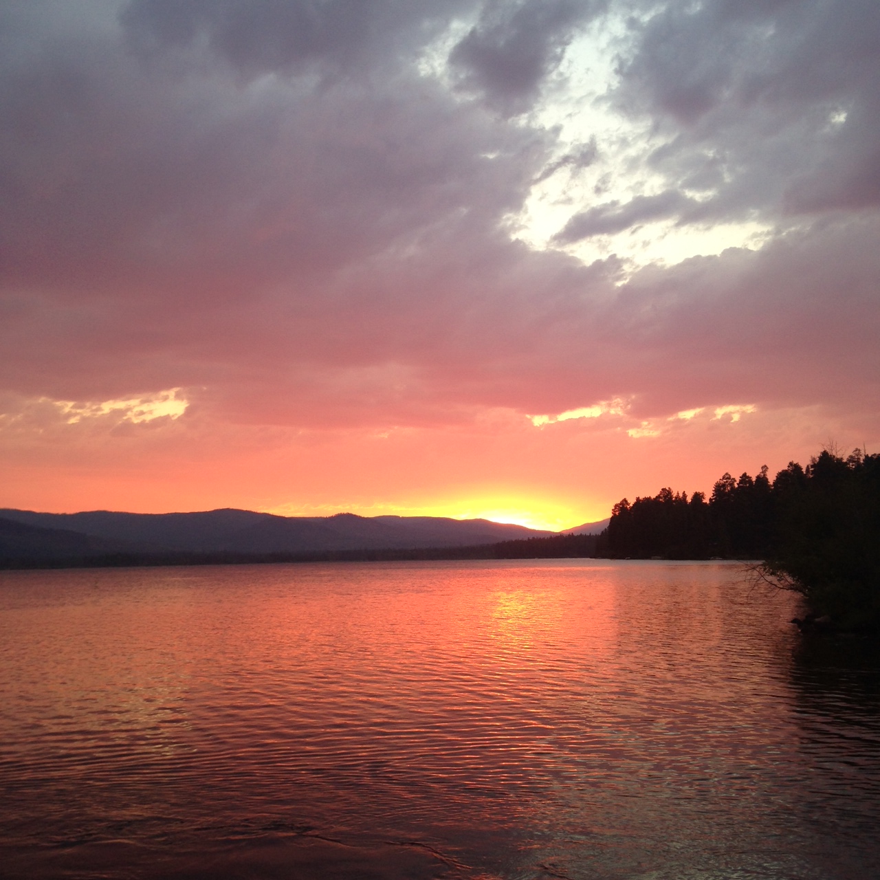 A Family Weekend at Placid Lake State Park Glacier Country