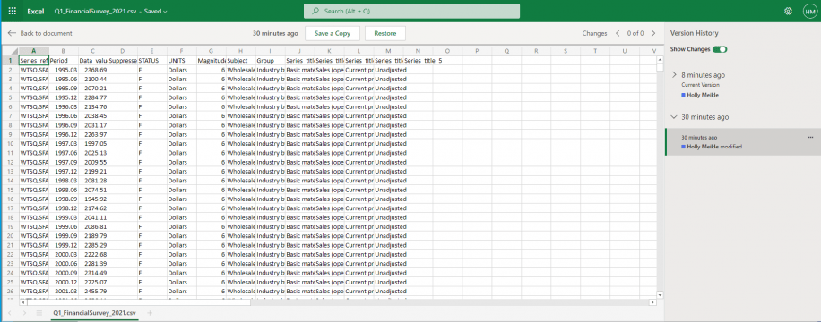 How To Restore A Previous Version Of An Excel File Layer Blog