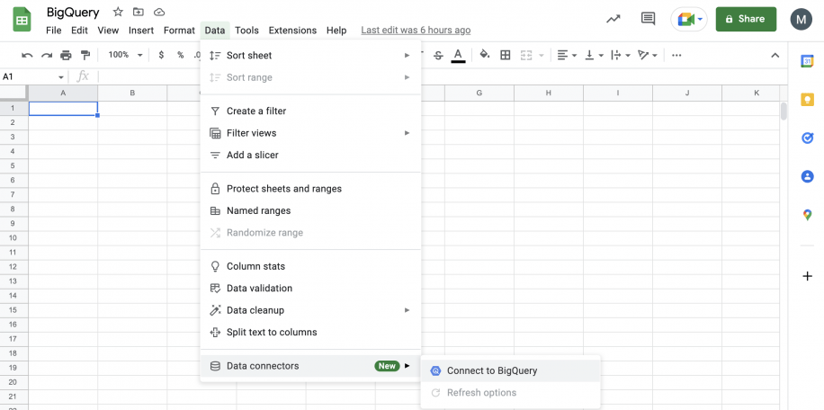 How to Get Data From BigQuery to Google Sheets Layer Blog
