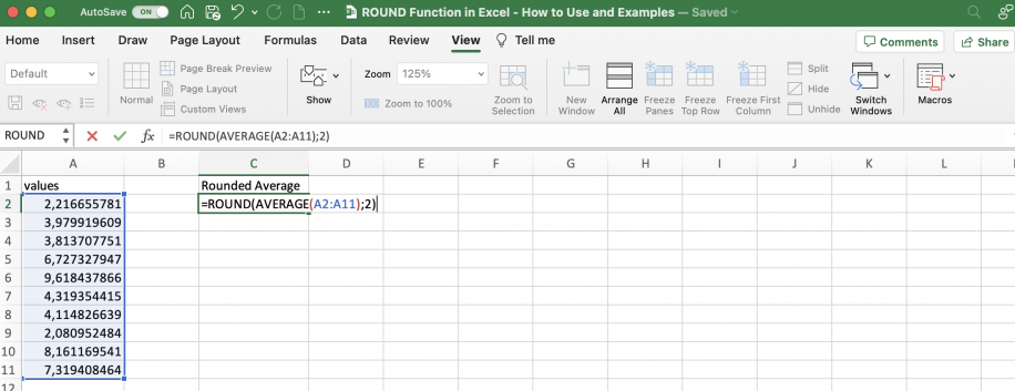 Round Function in Excel How to Use & Examples Layer Blog