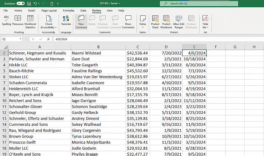 Add, Edit & Delete Comments and Notes in Excel Layer Blog