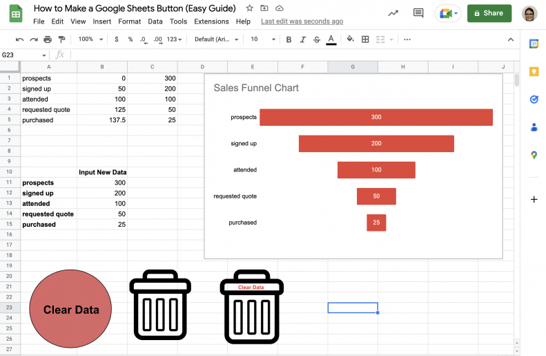 How to Make a Google Sheets Button (Easy Guide) Layer Blog