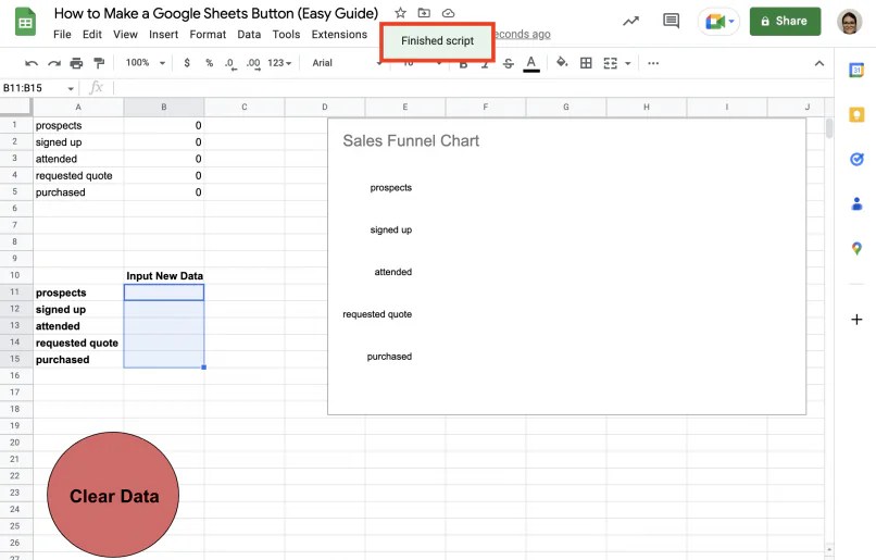 How to Make a Google Sheets Button (Easy Guide) Layer Blog