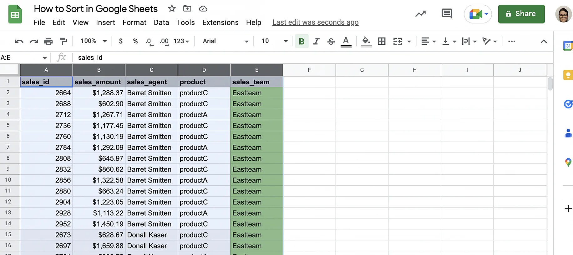 How to Sort in Google Sheets (+ Examples) Layer Blog