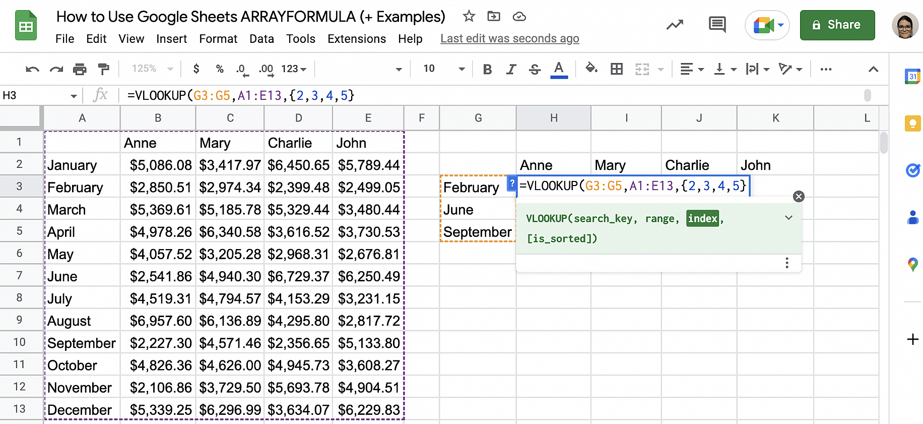 How to Use Google Sheets ARRAYFORMULA (+ Examples) Layer Blog