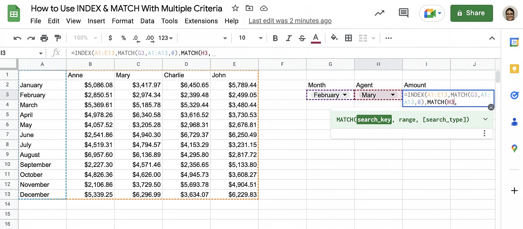 How to Use INDEX & MATCH With Multiple Criteria Layer Blog