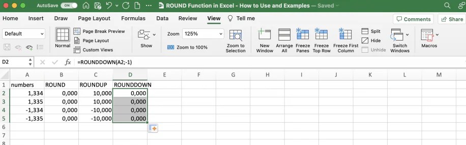 Round Function in Excel: How to Use & Examples | Layer Blog