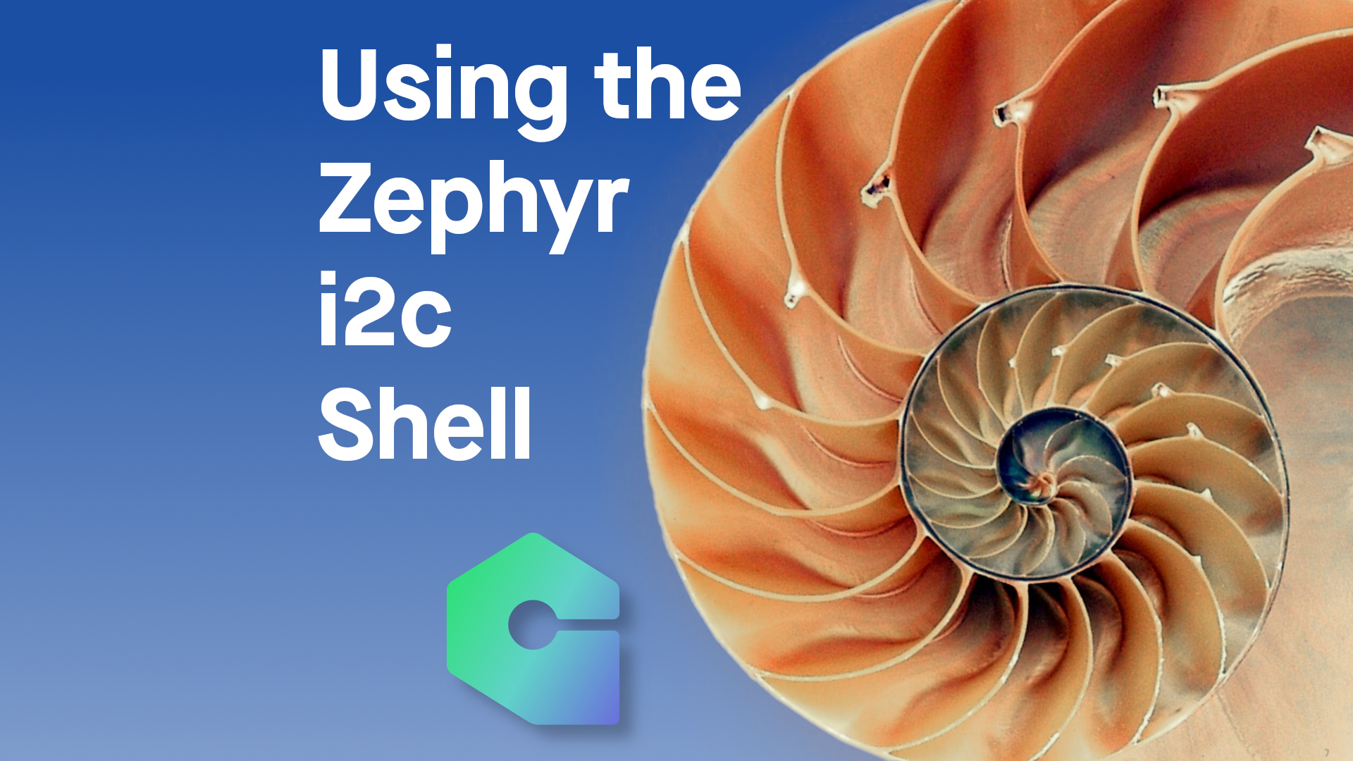 How to use Zephyr shell for interactive prototyping with I2C sensors