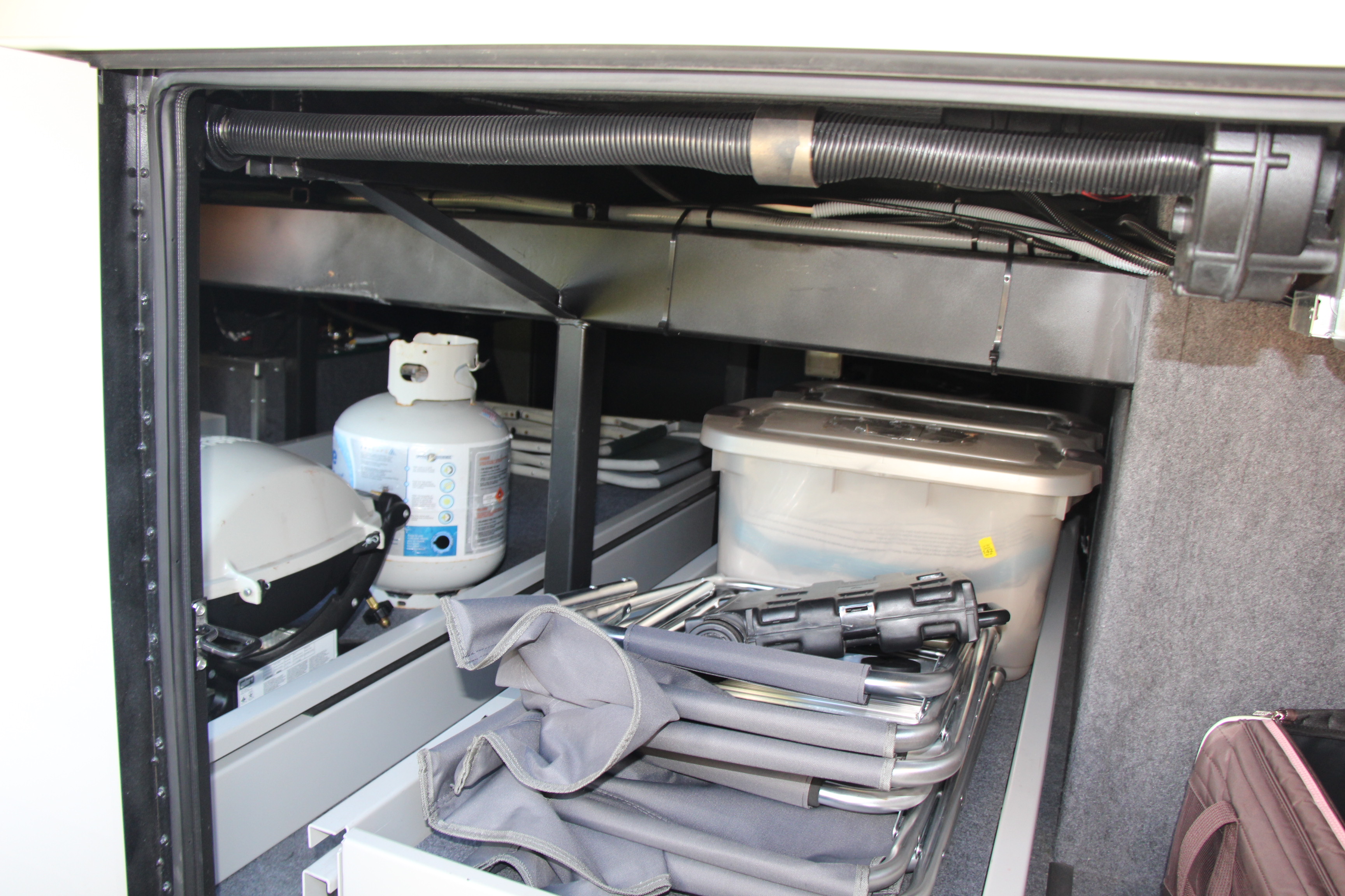 Organizing Motorhome Basements Good Sam Camping Blog