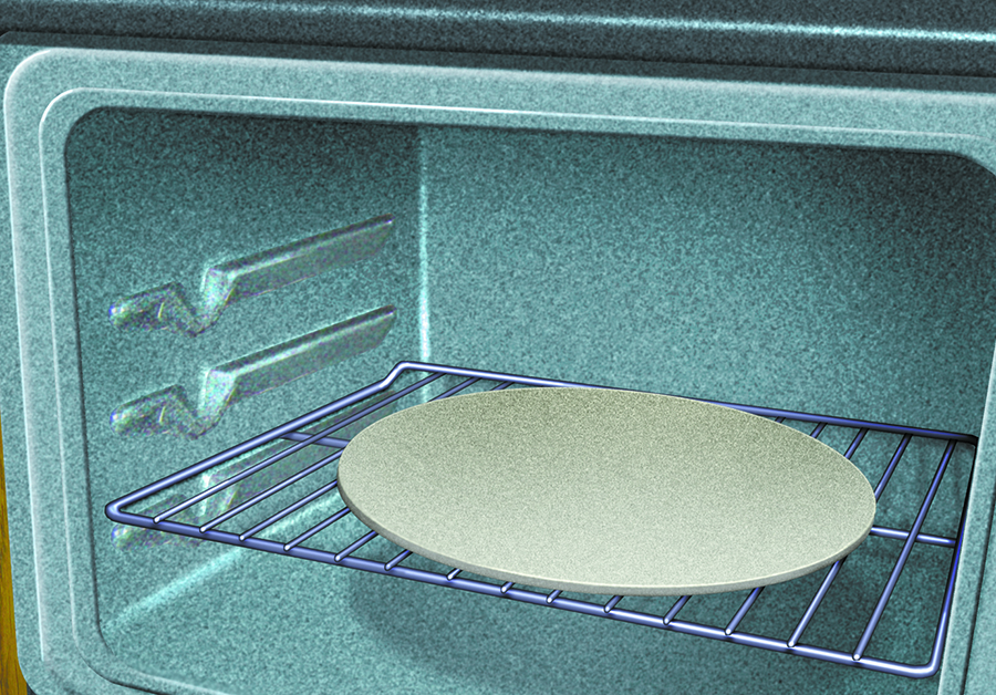 RV Tips Use a Pizza Stone for Even Cooking.