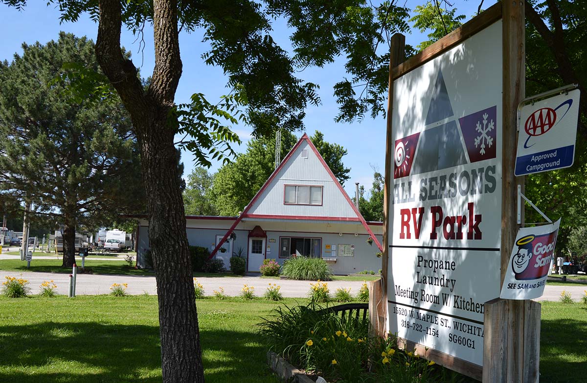 All Seasons RV Park Travelers to Wichita Good Sam Camping Blog