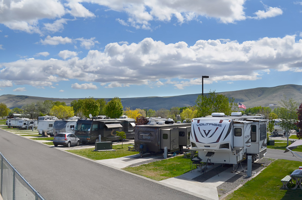 Wine Country RV Park 300 Days of Sunshine in Prosser, Washington