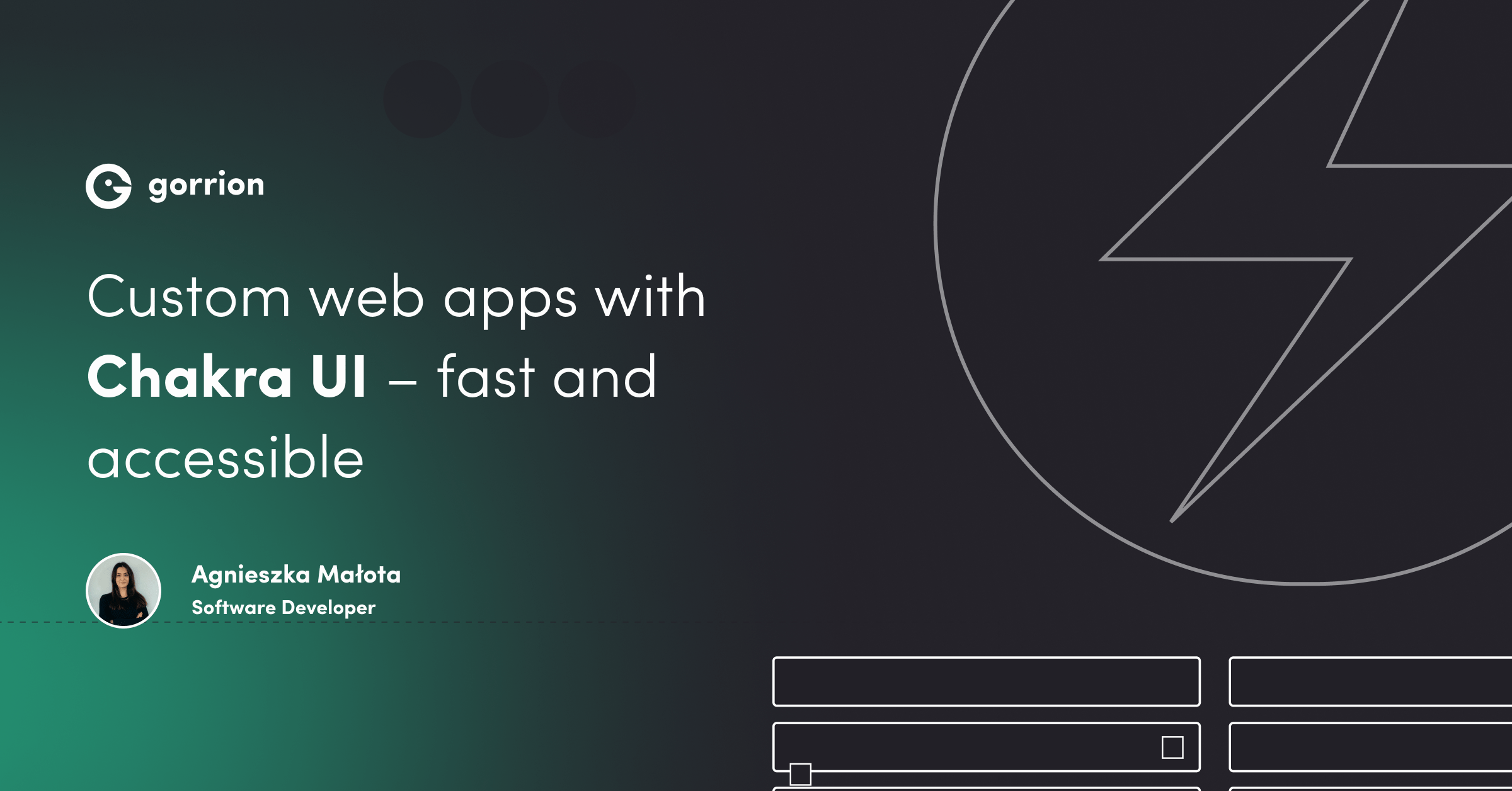 Custom web apps with Chakra UI fast and accessible Gorrion blog