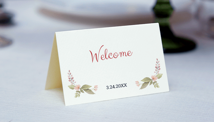 Free Templates: Wedding Place Cards – GotPrint Blog