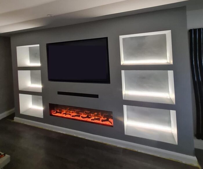 Discover the best built in electric fireplace & fires