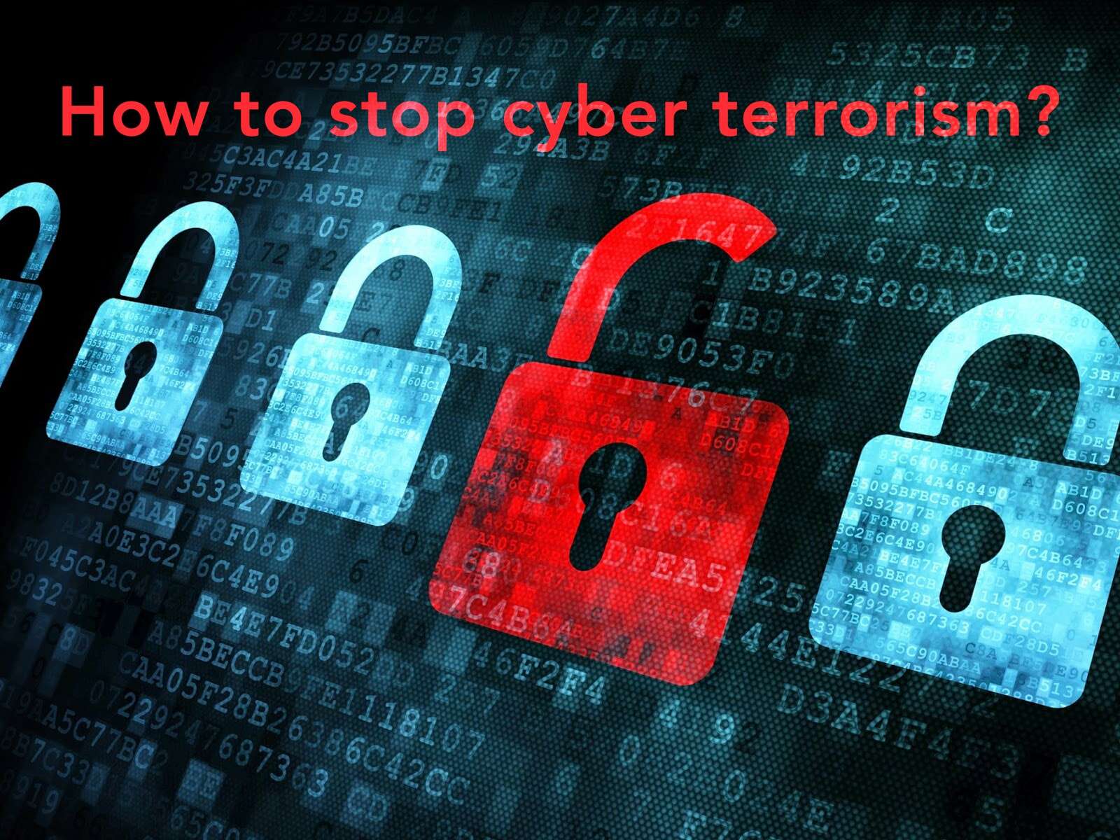 Cyber Terrorism Rise of Ransomware and How to Make it Stop