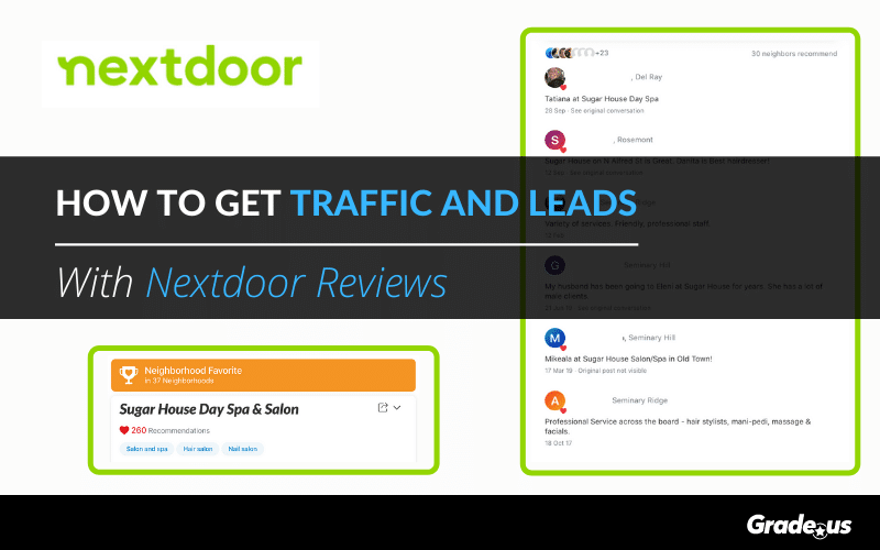 How to Get Traffic and Leads with Nextdoor reviews