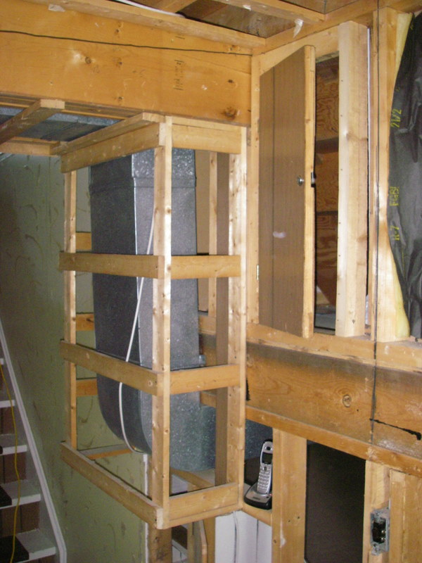 Moving heating duct · Greg MacLellan