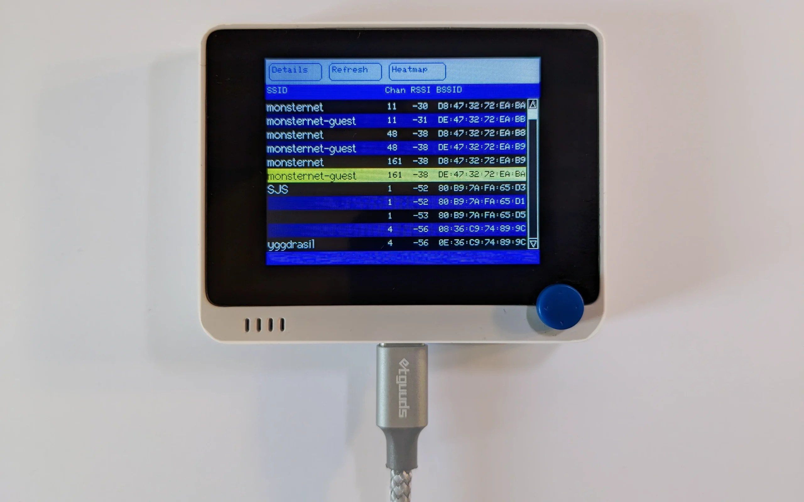 Wifi spectrum analyzer The Gremblog