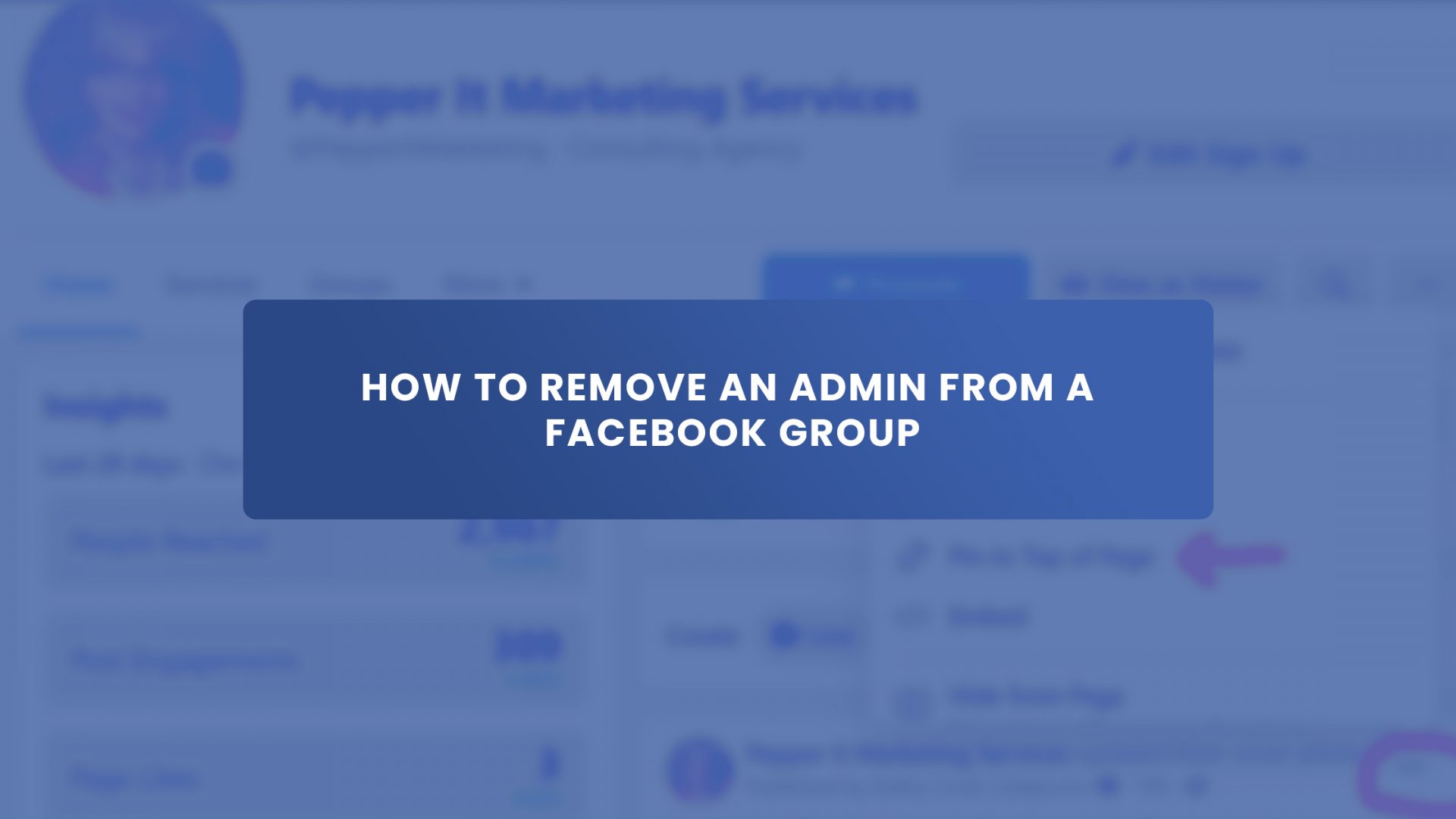 How to Remove an Admin From a Facebook Group Easily Group Leads Blog