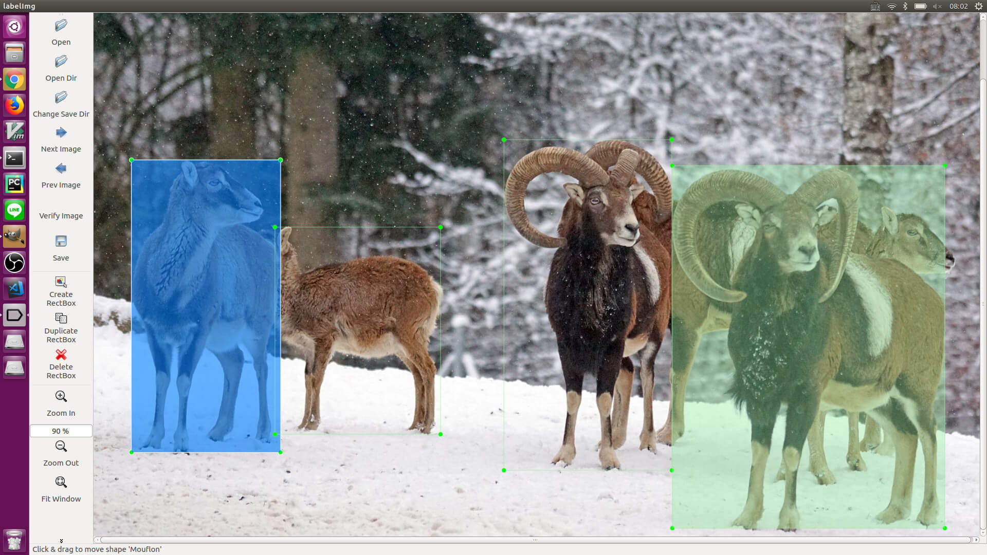 LabelImg 影像標註工具使用教學，製作深度學習用的資料集 G. T. Wang