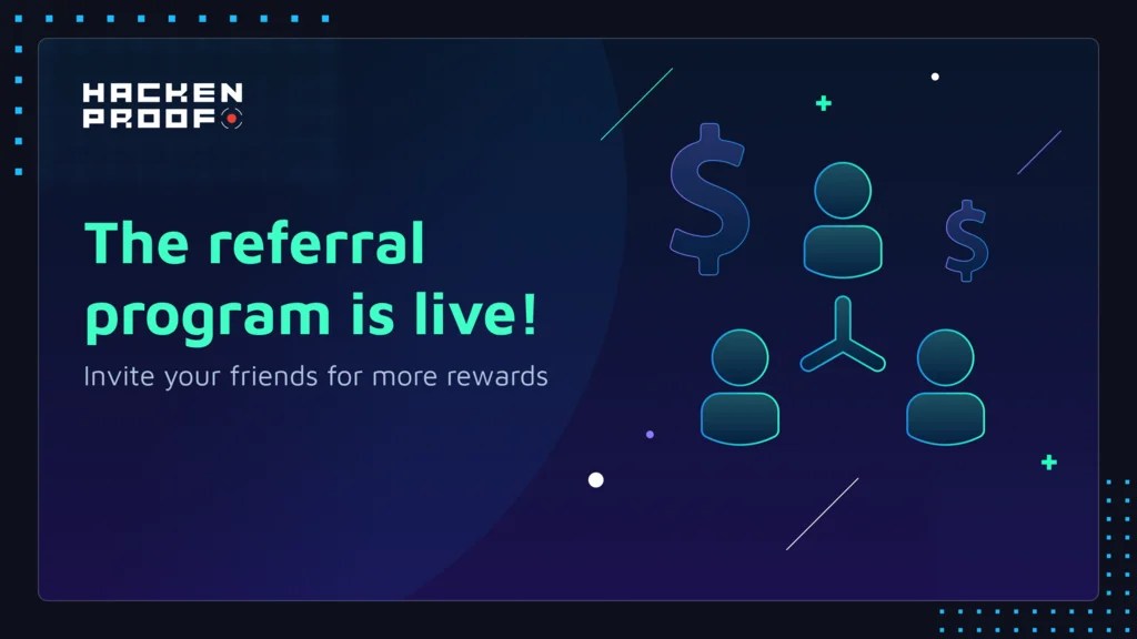 The referral program is live get more rewards with your referrals!