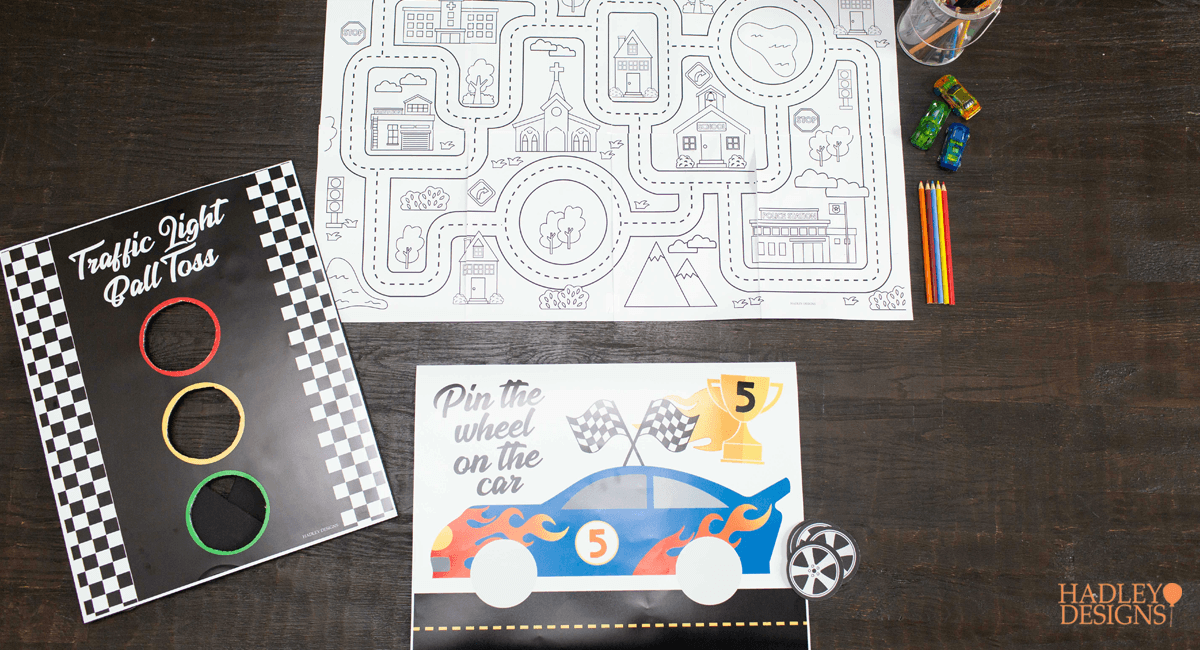 3 DIY Game Ideas for a FunFilled Race Car Birthday Hadley Designs