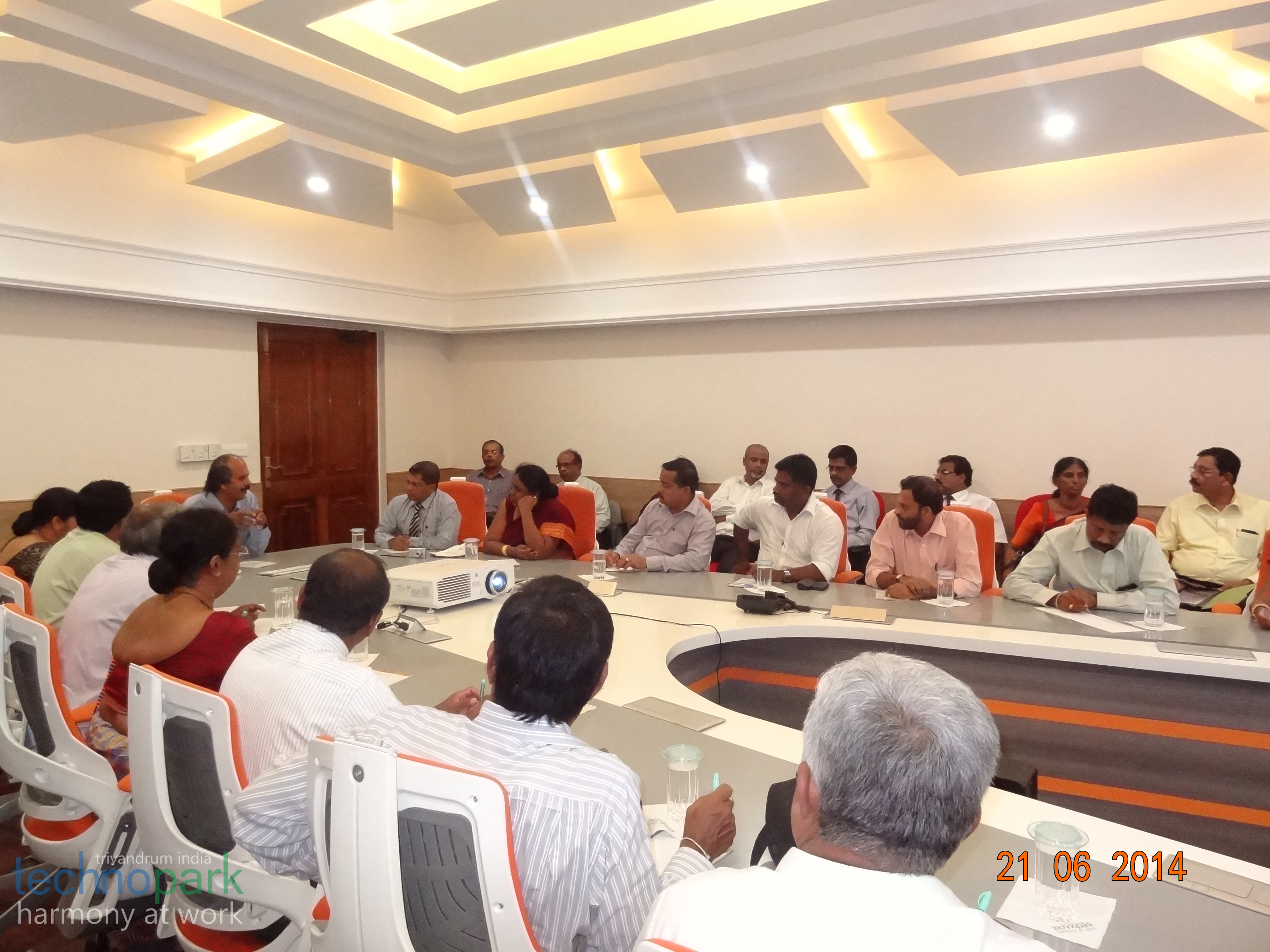 Sri Lankan Civil Servants Visit Technopark Trivandrum.