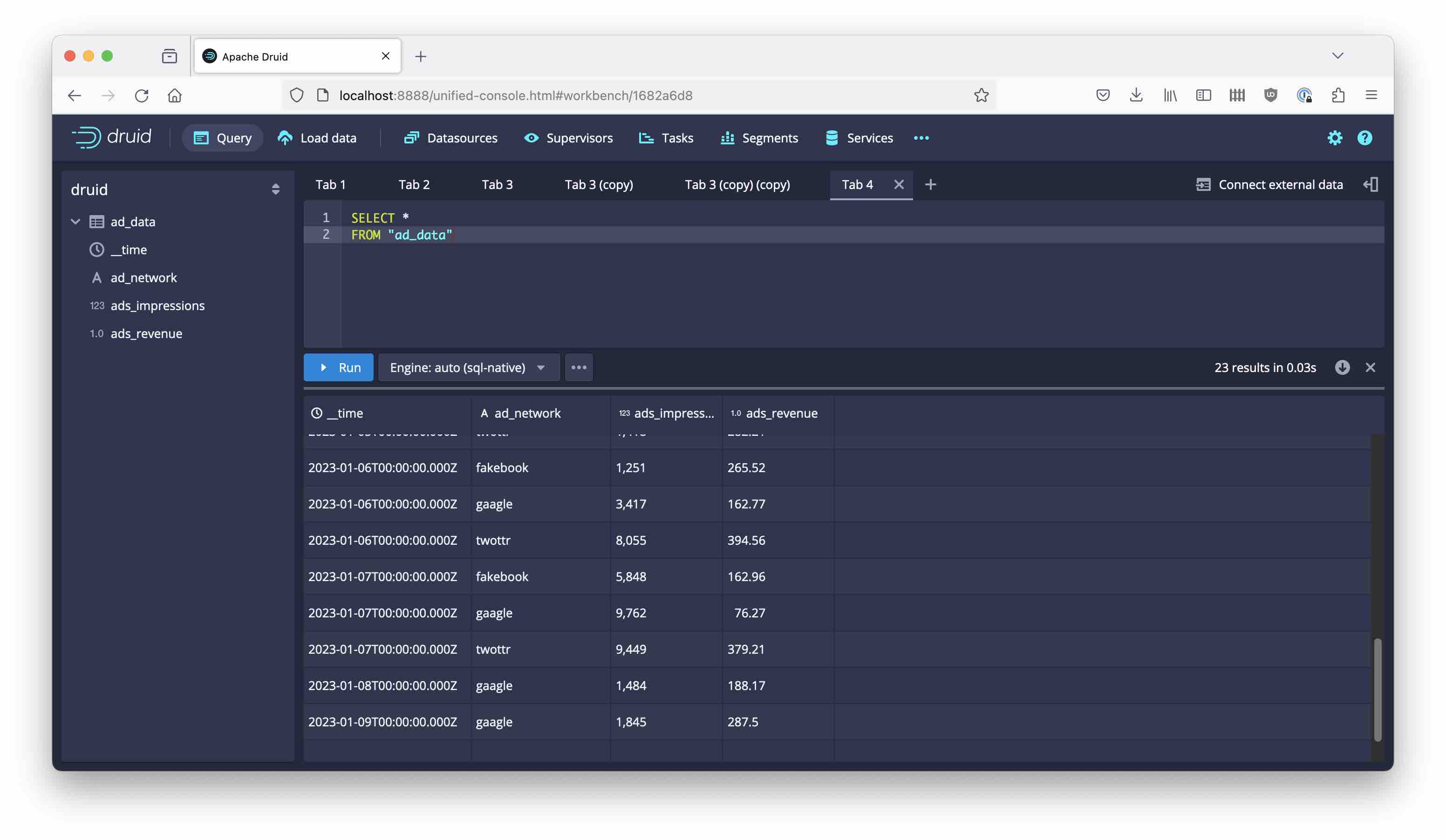 Druid Data Cookbook Upserts in Druid SQL