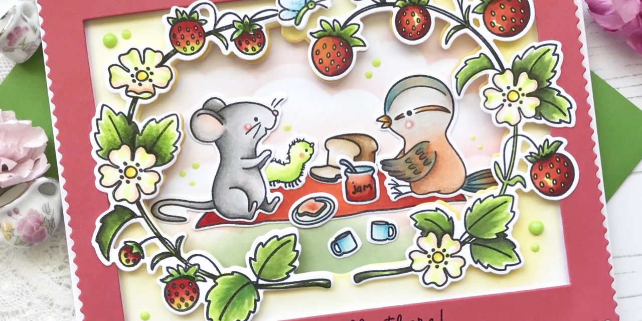 June Release Previews Day One Strawberry Jam & Field Mice Hello Bluebird Blog