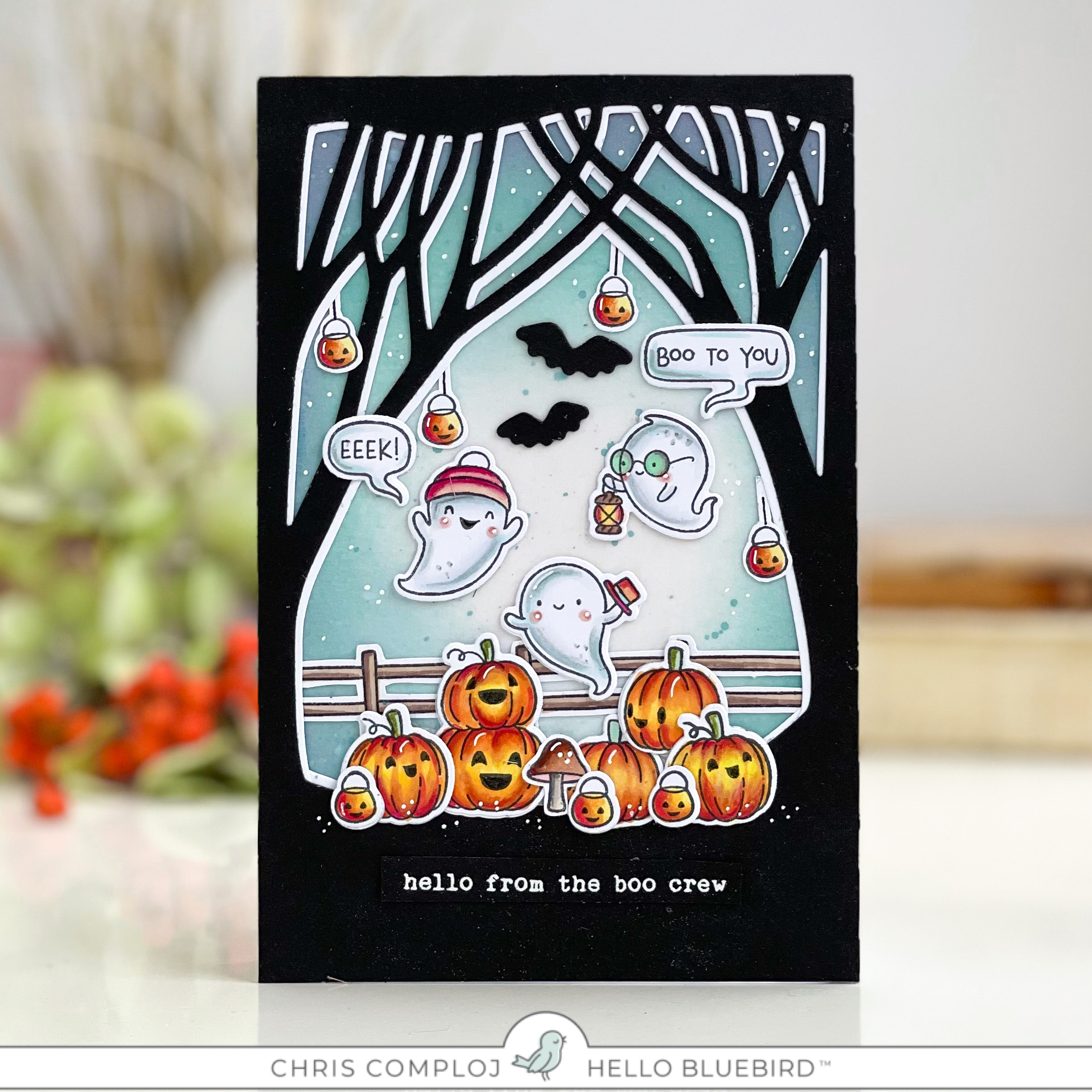 Frightful little Bits with Chris Hello Bluebird Blog