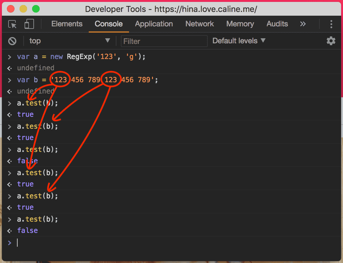 [JS] RegExp 參數的正確姿勢