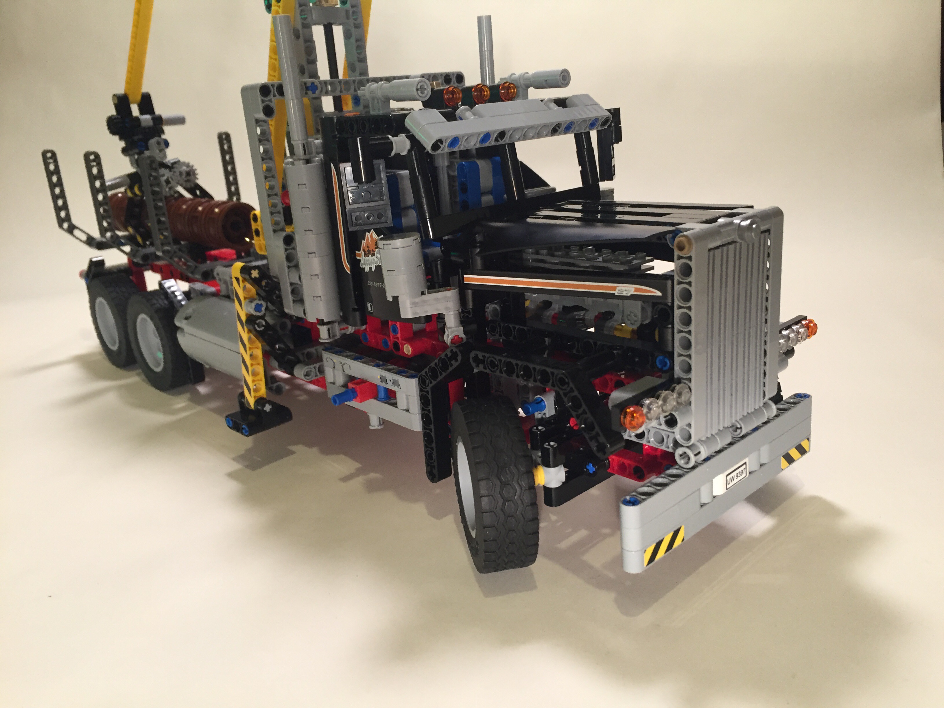 Lego Technic 9397 Logging Truck Build Hiperbock