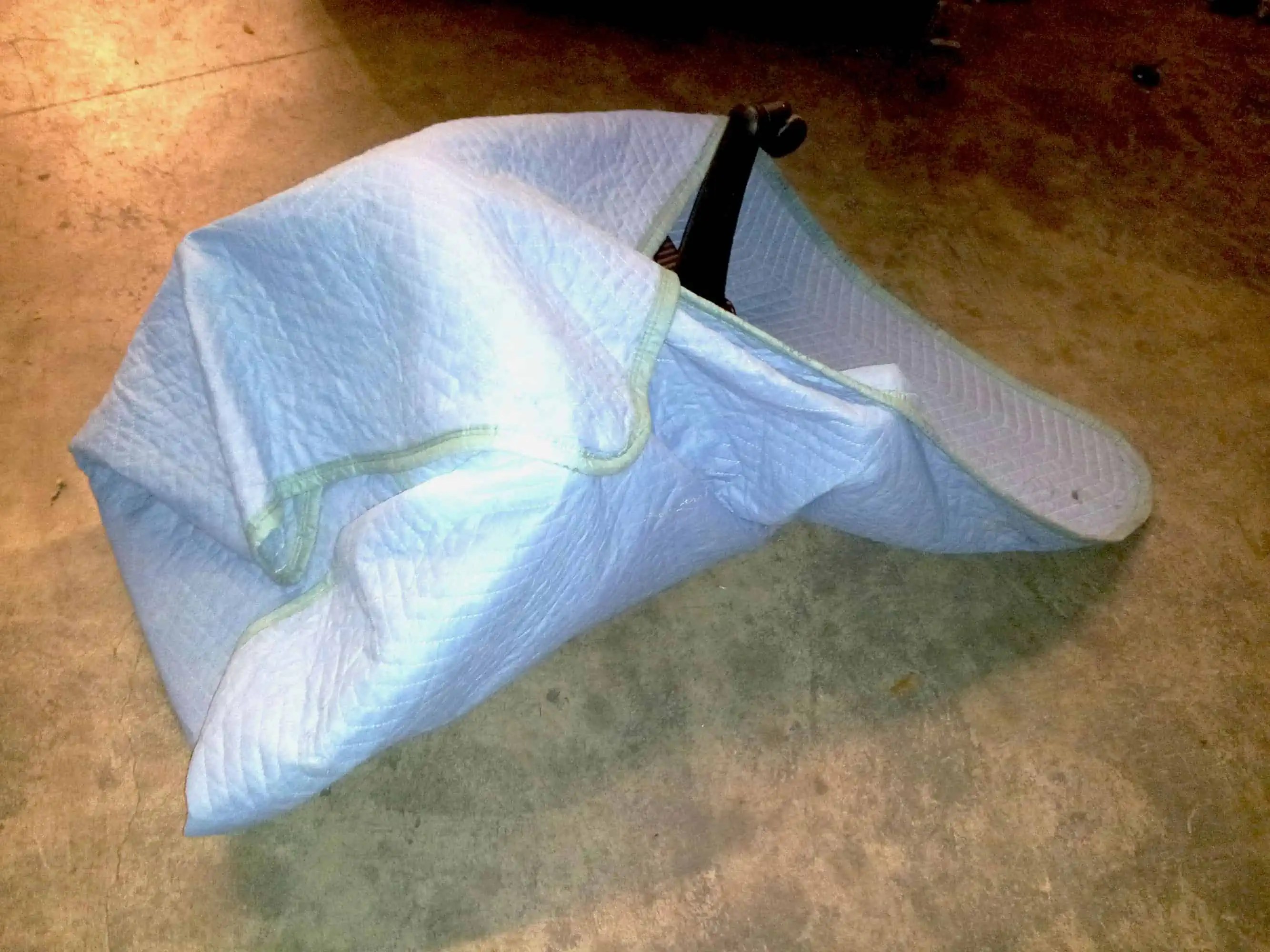 Movehack How to Perfectly Wrap an Office Chair in Under 3 Minutes