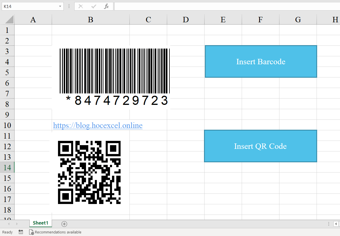 Scan Qr Code To Excel Spreadsheet Inside Qr Code And Barcode Scanning