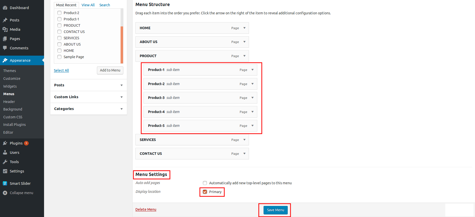 How to Create a Dropdown Menu in WordPress without Code or Plugin