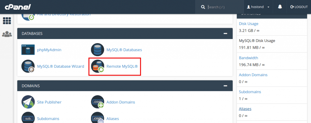 How To Setup Remote MySQL Connections With cPanel