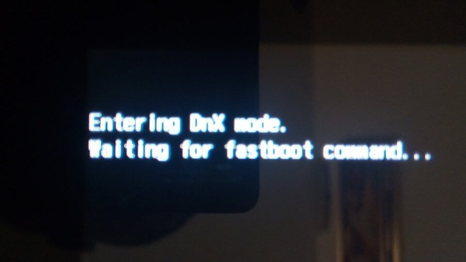 How to boot into DnX mode on dual OS tablets