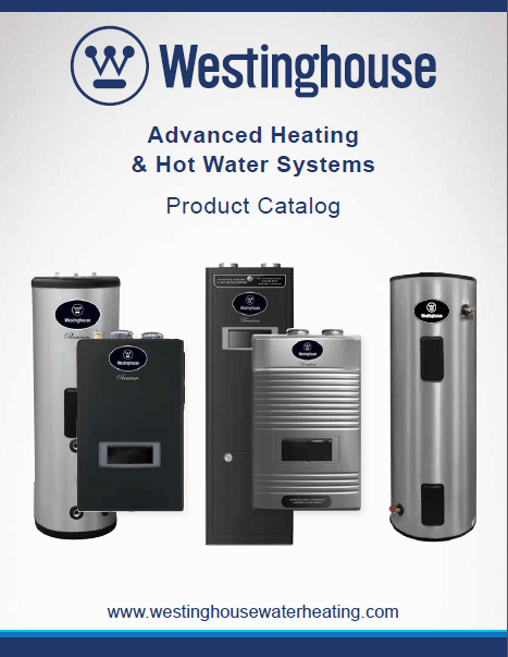 New Westinghouse Water Heating Product Catalog