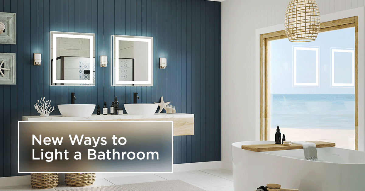 New Ways to Light a Bathroom