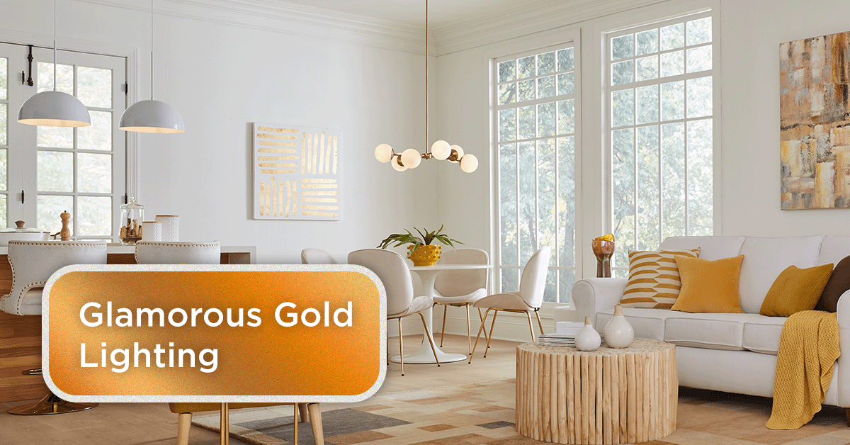 Glamorous Gold Lighting