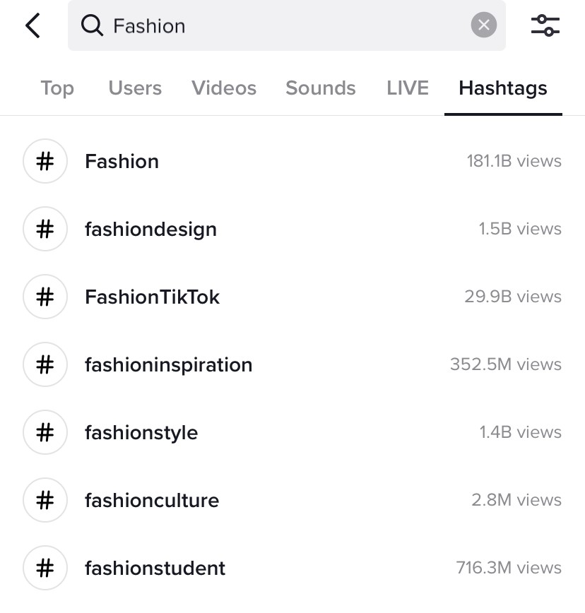 100 of the Best Hashtags for TikTok