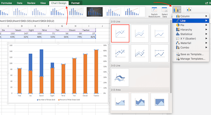 How to Add a Secondary Axis to an Excel Chart