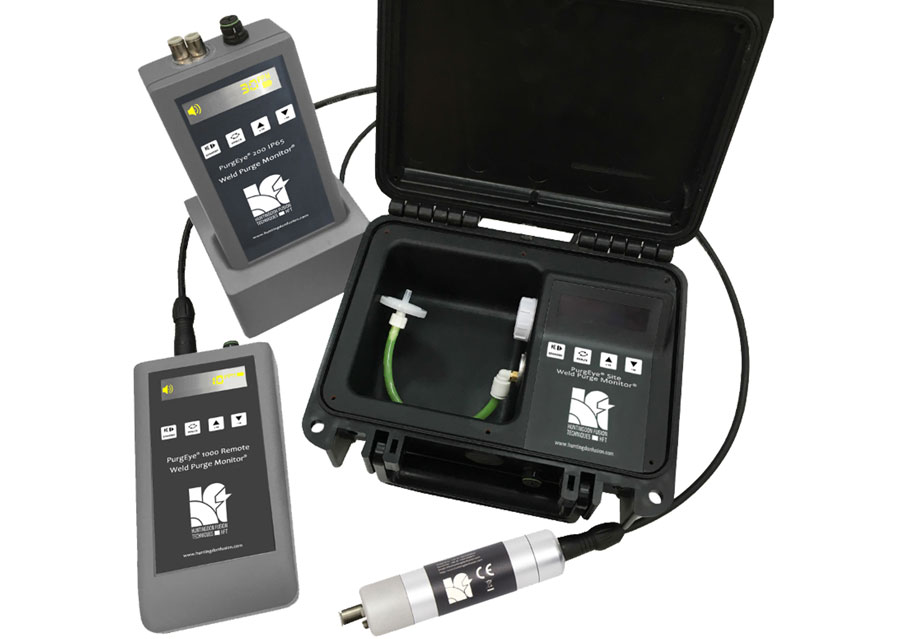 Weld Purge Monitors ® Huntingdon Fusion Techniques HFT Weld Purging