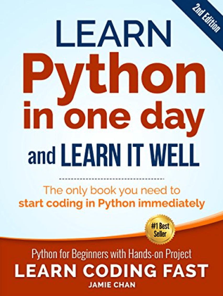 Top Five Python Programming Books in 2018 HyperionDev Blog