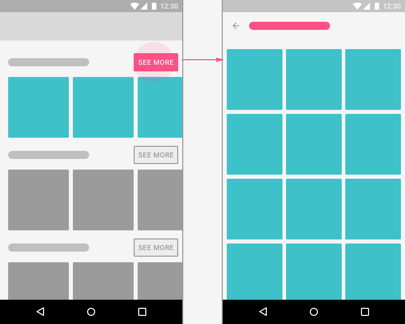 Horizontal Scrolling Lists in Mobile Best Practices
