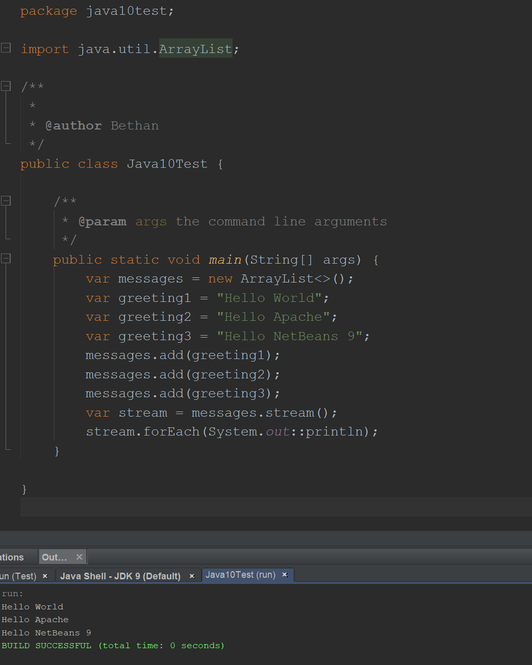 localvariabletypeinterface Java PDF Blog