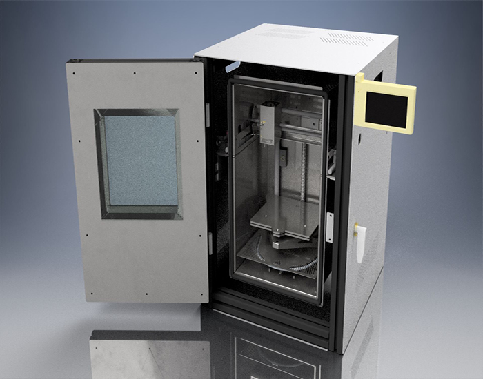 Kostenlose Konstruktionsdaten 3DHochtemperaturDrucker